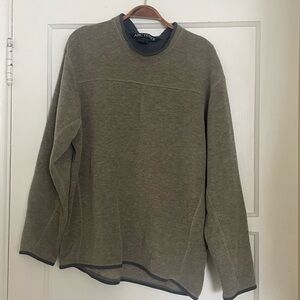 Arc'teryx Men's Olive Crewneck Sweater